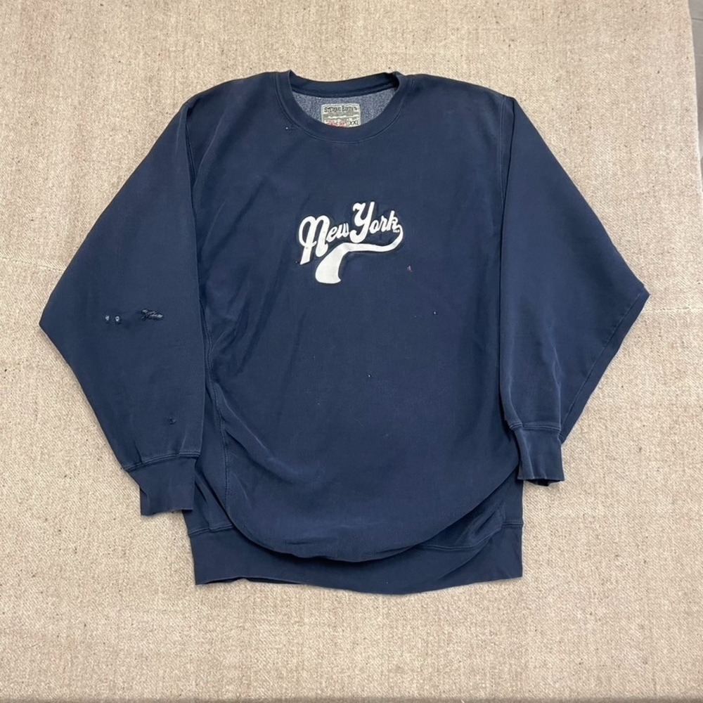 vintage New York sweatshirt mens 2xl Blue 1990s city